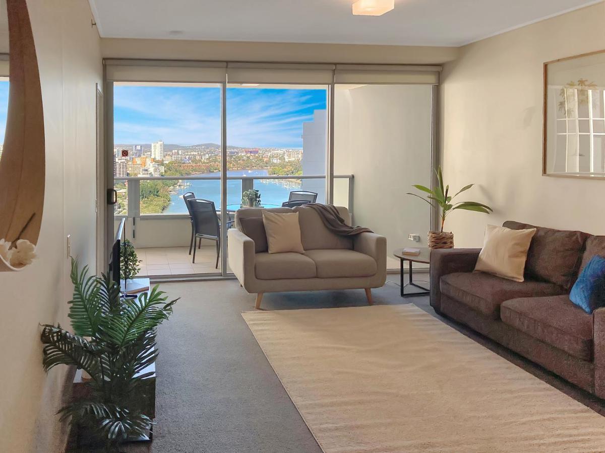 Amazing River View - 3 Bedroom Apartment - Brisbane Cbd - Netflix - Fast Wifi - Carpark Extérieur photo