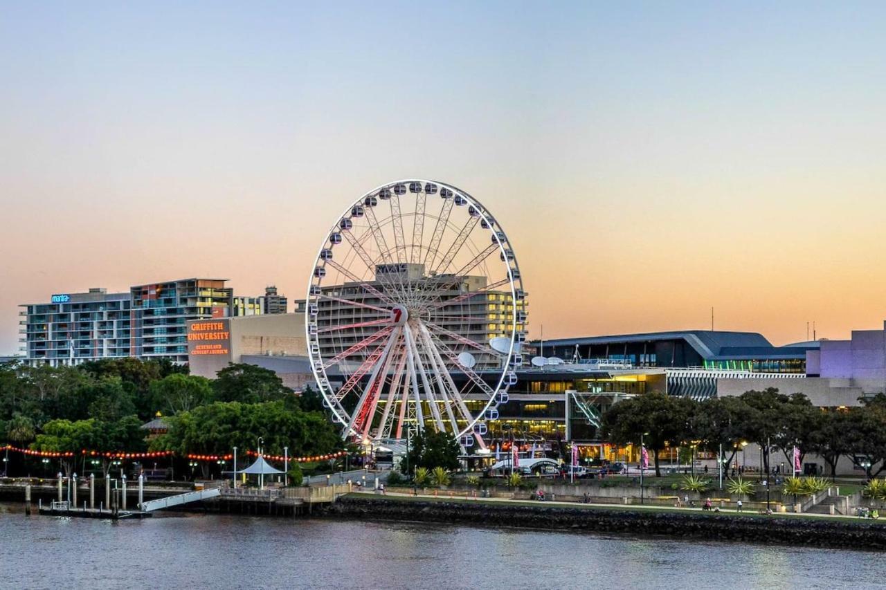 Amazing River View - 3 Bedroom Apartment - Brisbane Cbd - Netflix - Fast Wifi - Carpark Extérieur photo